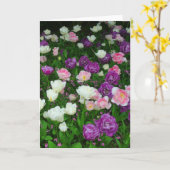 チューリカラフルップ カード (黄色い花)