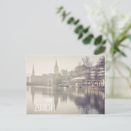 チューリッヒからこんにちは ポストカード (スタンド正面)