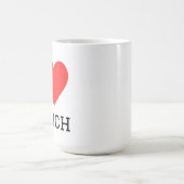 チューリッヒが好き コーヒーマグカップ (中央)