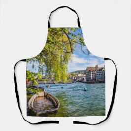 チューリッヒのリムマット川 エプロン