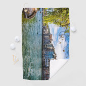 チューリッヒのリムマット川 ゴルフタオル (インサイチュ)