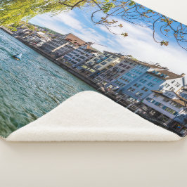 チューリッヒのリムマット川 シェルパブランケット