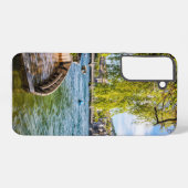 チューリッヒのリムマット川 SAMSUNG GALAXYケース (裏面横)