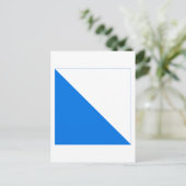 チューリッヒの旗 ポストカード (スタンド正面)