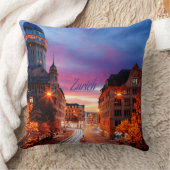 チューリッヒスイスサンセット クッション (ブランケット)