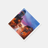 チューリッヒスイスサンセット スタンダードカクテルナプキン (角)