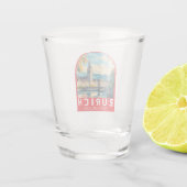チューリッヒスイストラベルアートエンブレム ショットグラス (裏面)