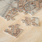 チューリッヒスイス連邦共和国(1913年)のヴィンテージの地図 ジグソーパズル (側面)