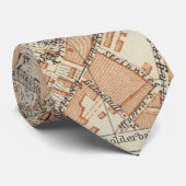 チューリッヒスイス連邦共和国(1913年)のヴィンテージの地図 ネクタイ (ロール)