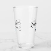 チューリッヒハート州旗 タンブラーグラス (左)