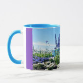 チューリッヒ湖の花 マグカップ (左)