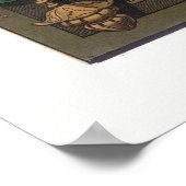 チューリッヒ1883年博覧会スイスヴィンテージ ポスター (角)