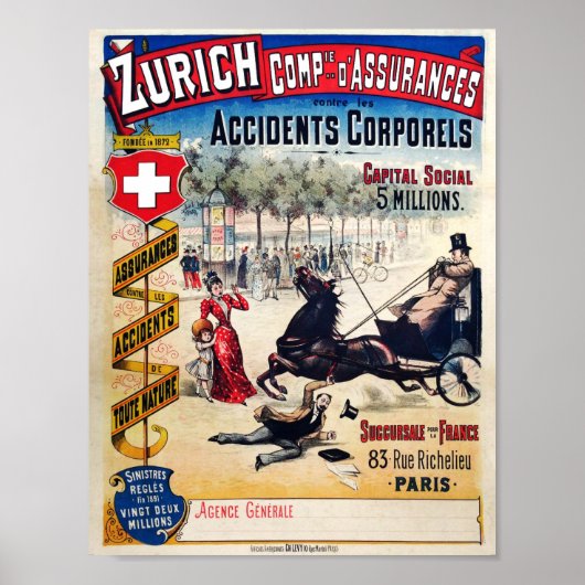 チューリッヒ1980年代 ポスター (正面)