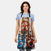 チューリッヒ・シフバウのストッコック エプロン (着用した状態)