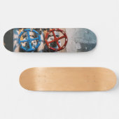 チューリッヒ・シフバウのストッコック スケートボード (横)