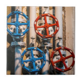 チューリッヒ・シフバウのストッコック タイル (正面)