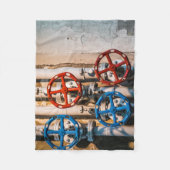 チューリッヒ・シフバウのストッコック フリースブランケット (正面)