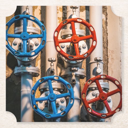 チューリッヒ・シフバウのストッコック ペーパーコースター (正面)