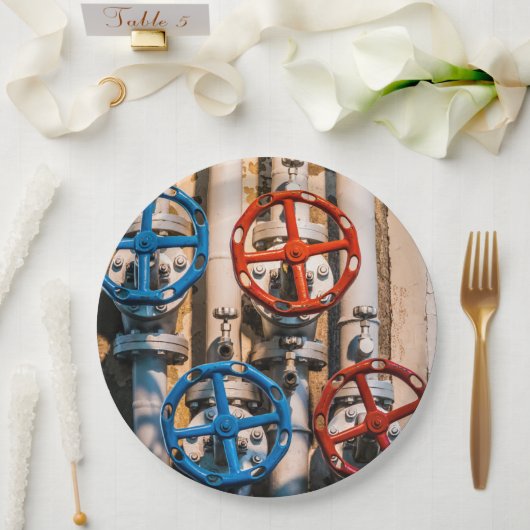 チューリッヒ・シフバウのストッコック ペーパープレート (ウェディング)