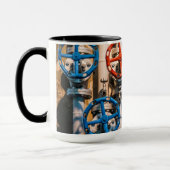 チューリッヒ・シフバウのストッコック マグカップ (左)