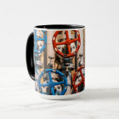 チューリッヒ・シフバウのストッコック マグカップ (正面左)