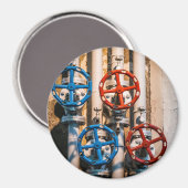 チューリッヒ・シフバウのストッコック マグネット (正面/裏面)