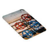 チューリッヒ・シフバウのストッコック マグネット (右側)