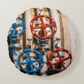 チューリッヒ・シフバウのストッコック ラウンドクッション (正面)