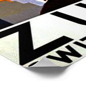 チューリッヒ、スイスの都市、教会、ヴィンテージ旅行 ポスター (角)