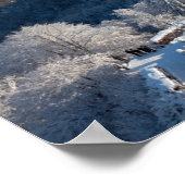 チューリッヒ・スイス・ウィンター ポスター (角)