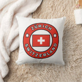 チューリッヒ・スイス クッション (ブランケット)