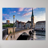 チューリッヒ（スイス） ポスター (正面)