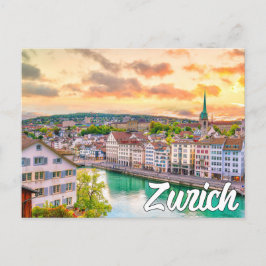 チューリッヒ（スイス） ポストカード