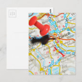 チューリッヒ，スイス ポストカード (正面/裏面)