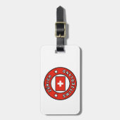 チューリッヒ・スイス ラゲッジタグ (正面縦)