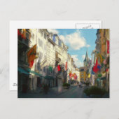 チューリッヒ ポストカード (正面/裏面)