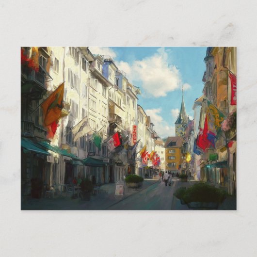 チューリッヒ ポストカード (正面)