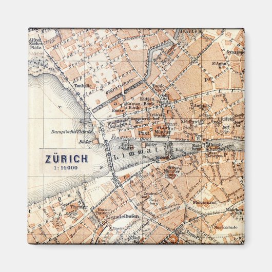 チューリッヒ マグネット (正面)