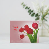 チューリップありがとうはがき ポストカード (スタンド正面)