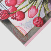 チューリップおよびバラカタログ10" X 15"ティッシュペーパー 薄葉紙 (詳細)