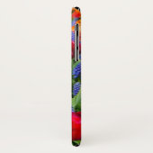 チューリップおよび野生の花のデザイン Case-Mate iPhoneケース (裏面/左)