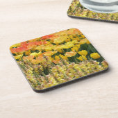 チューリップおよびSnapdragonsのコースター コースター (左側)