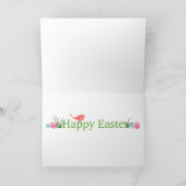 チューリップかわいらしイースターエッグ シーズンカード (内部)