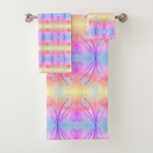 チューリップかわいらしタオルセット バスタオルセット (インサイチュ)