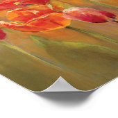 チューリップが中央に ポスター (角)