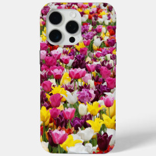 チューリップでいっぱいの畑 iPhone 15 PRO MAXケース
