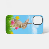 チューリップとうさぎ iPhoneケース (裏面横)