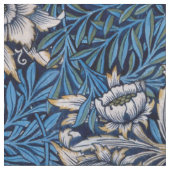 チューリップとウィロー – William Morris Pattern ファブリック (クローズアップ)