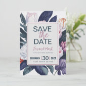 チューリップとウォーター・ユリ お楽しみに ご招待 招待状 (スタンド正面)