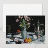 チューリップとコーヒーポット | サミュエル・ジョン・ペプレ (正面/裏面)